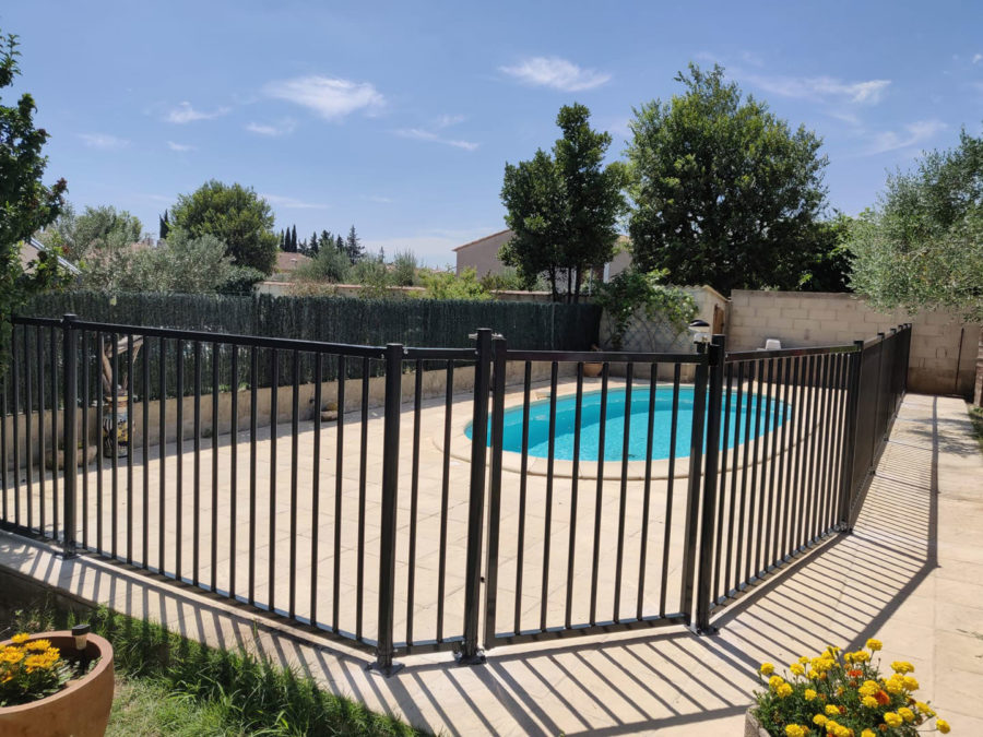 Clôture piscine