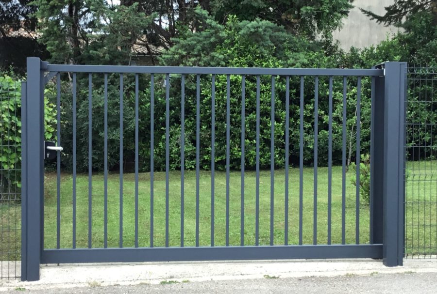 Portail 1 vantail industriel standard et hors standard
