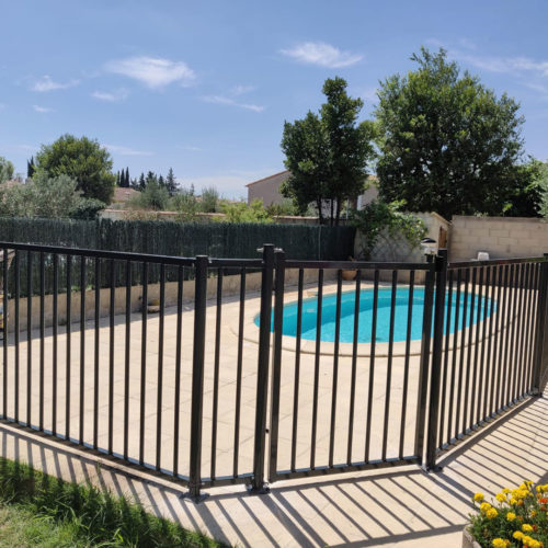 Clôture piscine