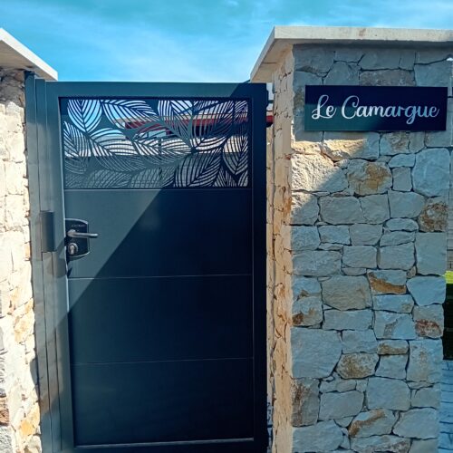 Portillon type habitat standard et hors standard