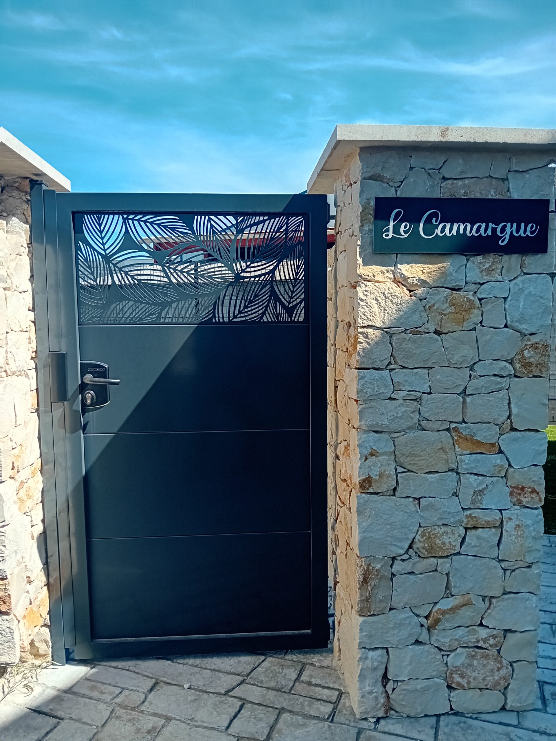 Portillon type habitat standard et hors standard